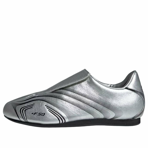 adidas アディダス レディース スニーカー 【(WMNS) adidas Taekwondo F50 'Silver Metallic Black' IH1873】 サイズ US_W_12.5|asty