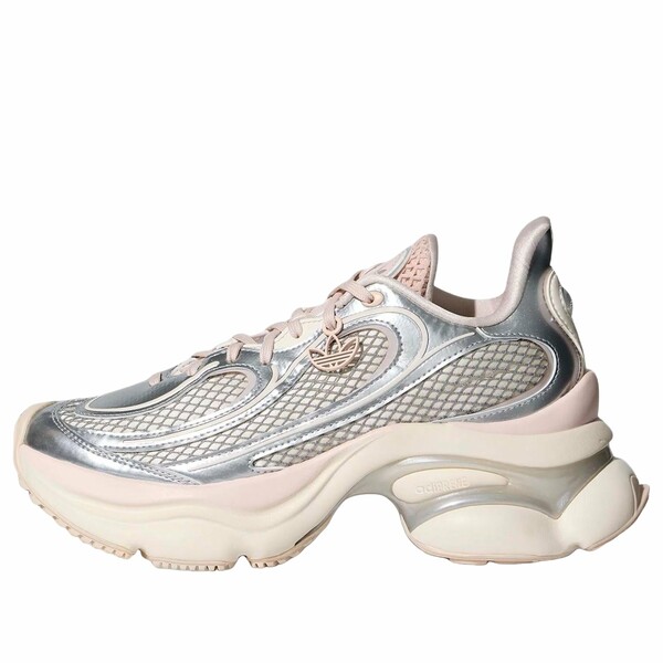 adidas アディダス レディース スニーカー 【(WMNS) adidas Ozvenuz 'Silver Metallic Wonder Quartz Chalk White' KK4674】 サイズ US_8.5(25.5cm)｜asty