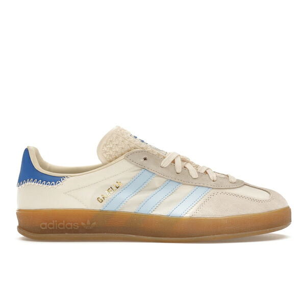 adidas アディダス メンズ スニーカー 【adidas Gazelle Indoor Off White Clear Sky】 サイズ US_11.5(29.5cm) Off White/Clear Sky/Blue