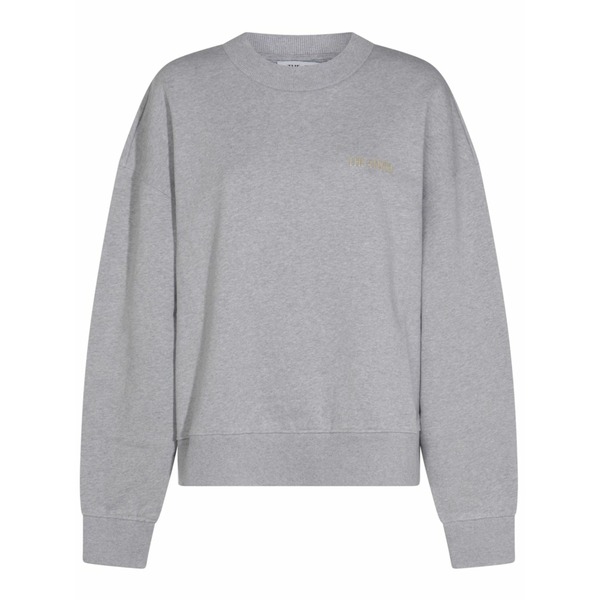 ジ アティコ レディース 編み物\u0026スウェーター アウター Cotton sweatshirt Grey