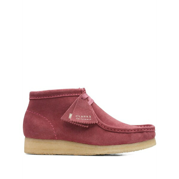 クラークス レディース ブーツ シューズ Wallabee boots Pink｜asty