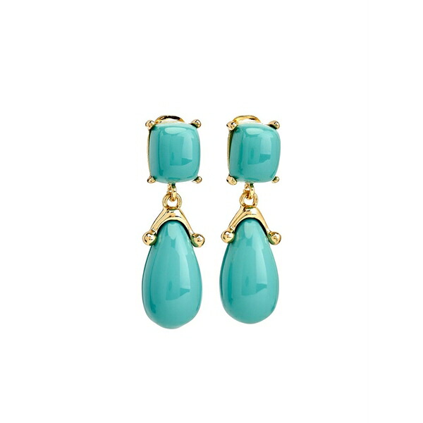 ケネスジェイレーン レディース ピアス＆イヤリング アクセサリー Square-top drop earrings Blue｜asty 33,670円