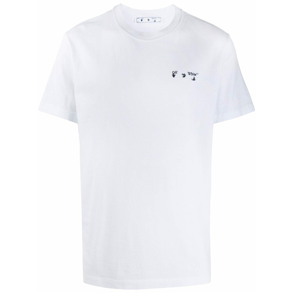 半額】 オフホワイト メンズ Tシャツ トップス ロゴ fawe.org