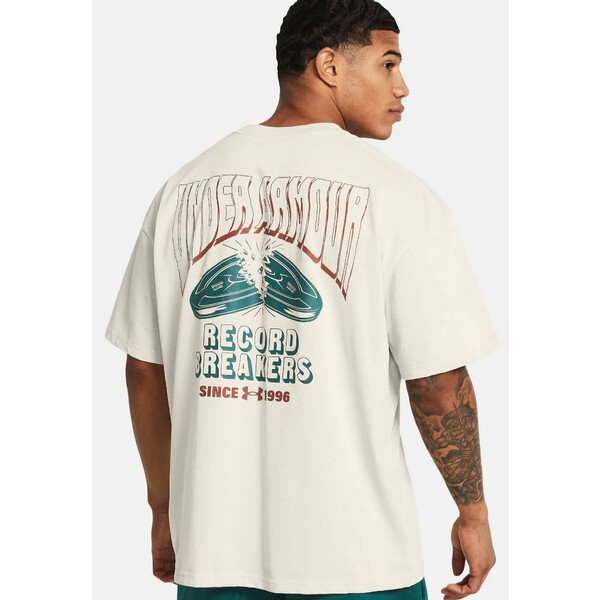 アンダーアーマー メンズ バスケットボール スポーツ BREAKERS - Print T-shirt - silt / / hydro teal画像