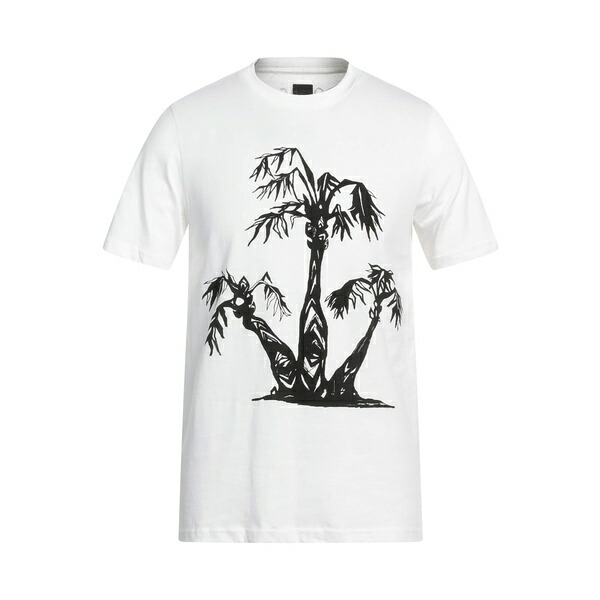 【送料無料】 オーエーエムシー メンズ Tシャツ トップス T-shirts White