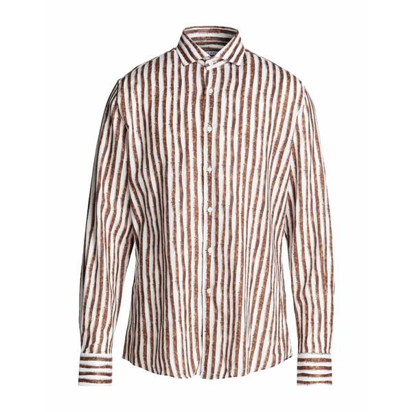 【送料無料】 アティピコ メンズ シャツ トップス Shirts Brown 18,235円
