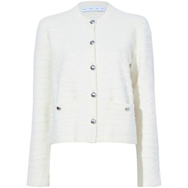 プロエンザ スクーラー 白いこと 付け紙 レディース 上衣＆上衣 アウター Josephine jacket White コート・ジャケット-レディースファッション