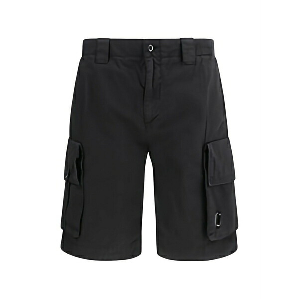 シーピーカンパニー メンズ カジュアルパンツ ボトムス Gabardine cargo shorts Black｜asty 47,880円