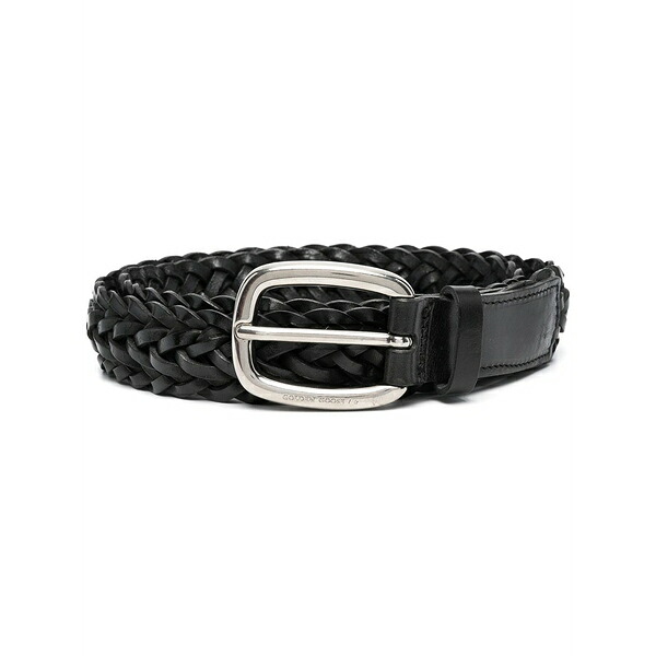 ゴールデングース メンズ 三尺帯 添え物 Houston braided belt Black