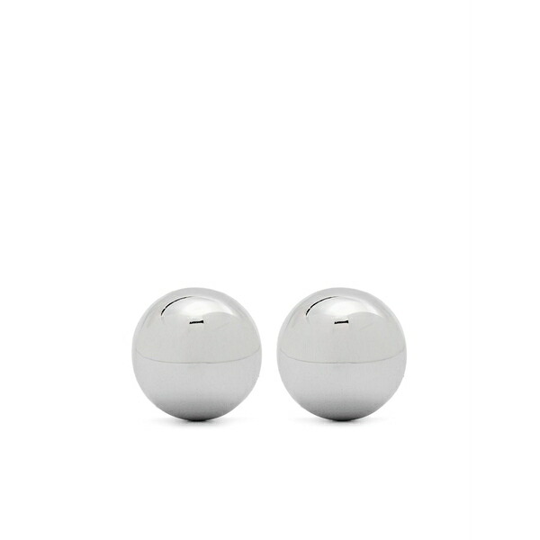 エディーボルゴ レディース ピアス&イヤリング アクセサリー Dome earrings Silver|asty