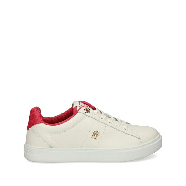 トミー ヒルフィガー レディース スニーカー シューズ Elevated sneakers White