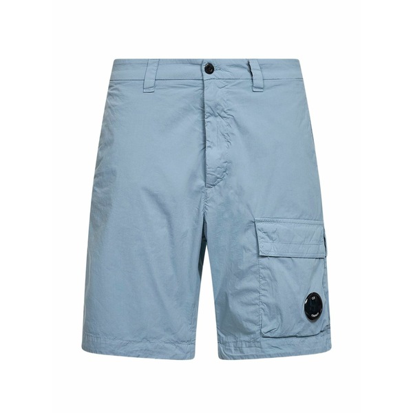 シーピーカンパニー メンズ カジュアルパンツ ボトムス Side-pocket cargo shorts Blue｜asty