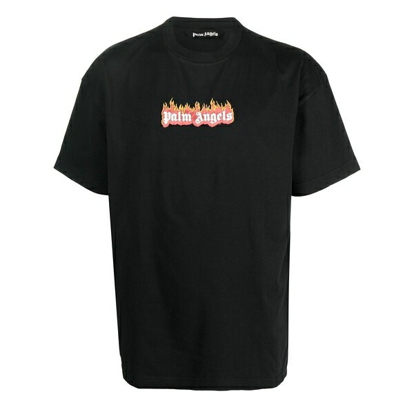 パーム・エンジェルス メンズ Tシャツ トップス Logo-print t-shirt Black｜asty 55,680円