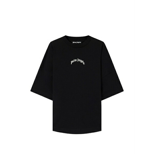 パーム・エンジェルス メンズ Tシャツ トップス Logo oversized t-shirt Black｜asty 44,880円