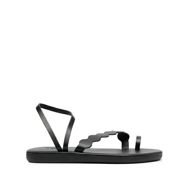 アンシエントグリークサンダル レディース サンダル シューズ Koralia leather sandals Black｜asty