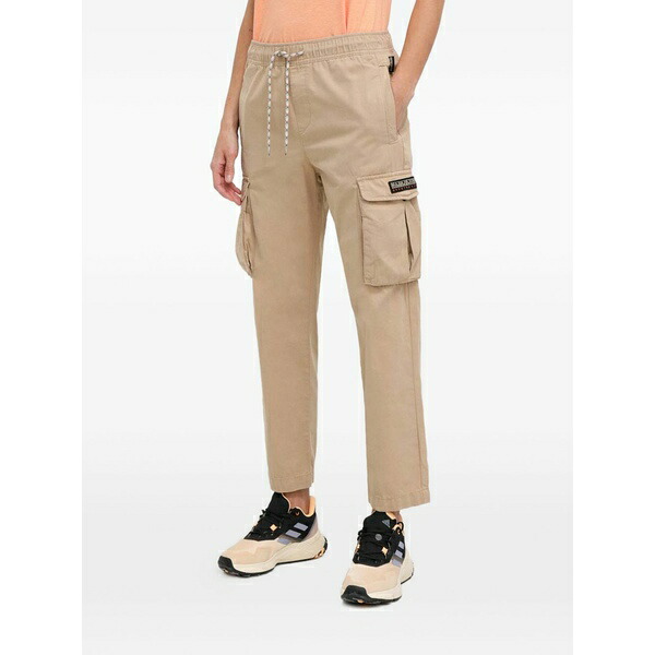 ナパピリ レディース カジュアルパンツ ボトムス Cotton cargo trousers Neutrals