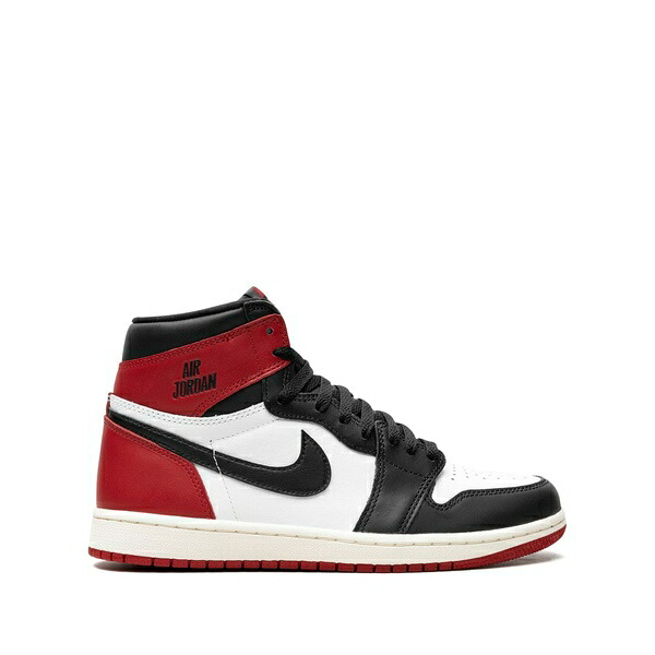 ジョーダン メンズ スニーカー シューズ Air jordan 1 high og "black toe reimagined" sneakers Red|asty