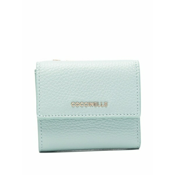 コチネレ レディース 紙入れ 付属品 Small metallic wallet Blue