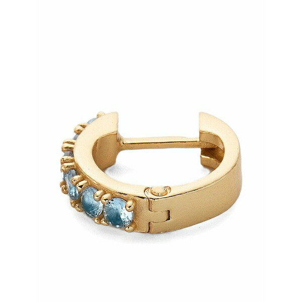 エマニュエレ ビコッキ メンズ ピアス・イヤリング 佩び物 Embellished hoop earring Gold