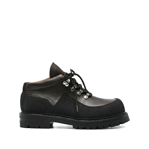 アワーレガシー メンズ ブーツ シューズ Quest lace-up boots Brown