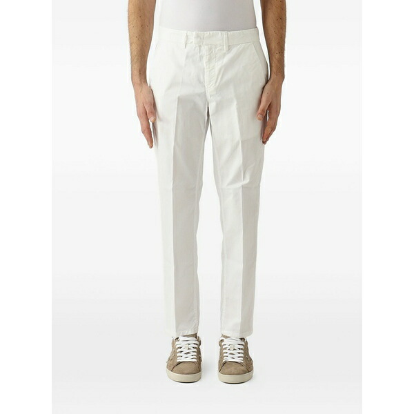 ドンダップ メンズ カジュアルパンツ ボトムス Pablo chino trousers White｜asty 52,080円
