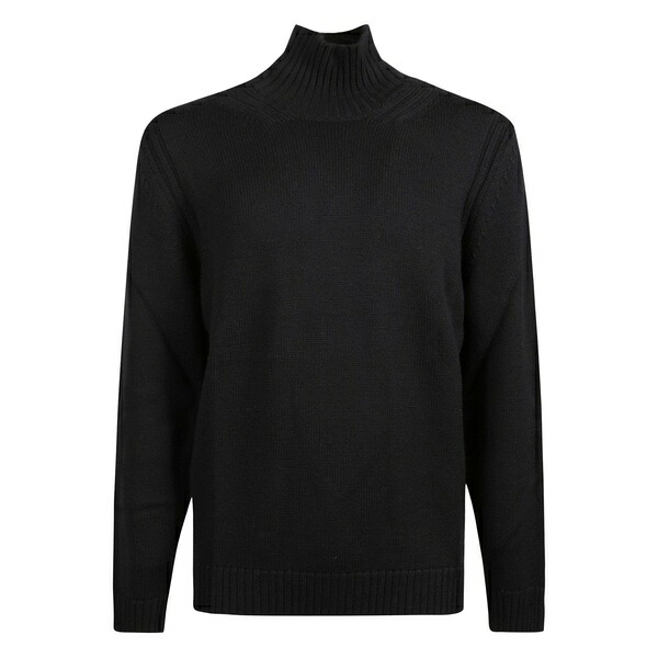 ドンダップ メンズ ニット&セーター アウター Long-sleeve sweater Black|asty