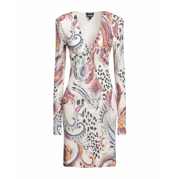 【送料無料】 ロベルトカヴァリ レディース ワンピース トップス Mini dresses White