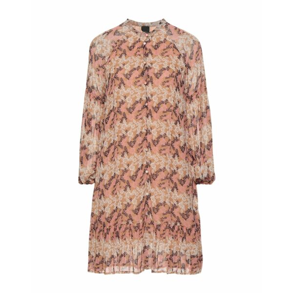 【送料無料】 ピンコ レディース ワンピース トップス Mini dresses Beige