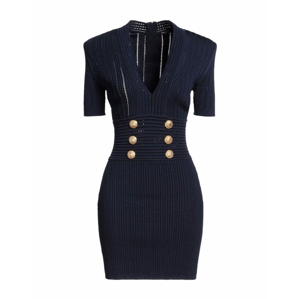 【送料無料】 バルマン レディース ワンピース トップス Mini dresses Blue｜asty