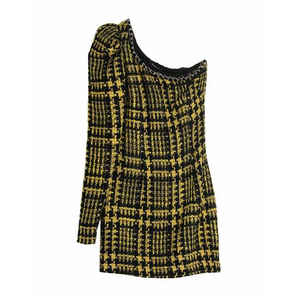 【送料無料】 アーメン レディース ワンピース トップス Mini dresses Yellow