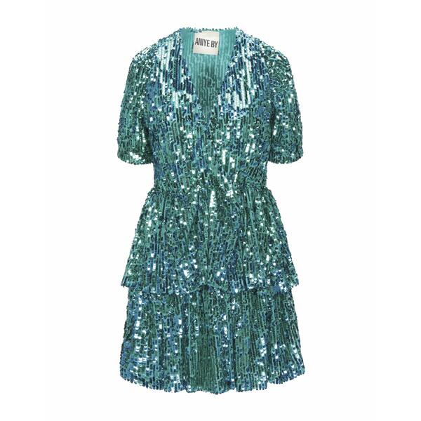 【送料無料】 アニエバイ レディース ワンピース トップス Mini dresses Azure