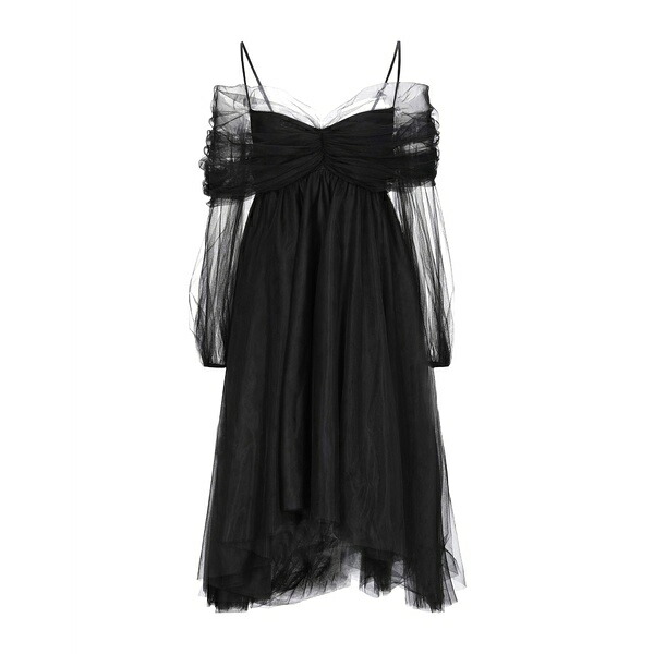 【送料無料】 アニエバイ レディース ワンピース トップス Mini dresses Black