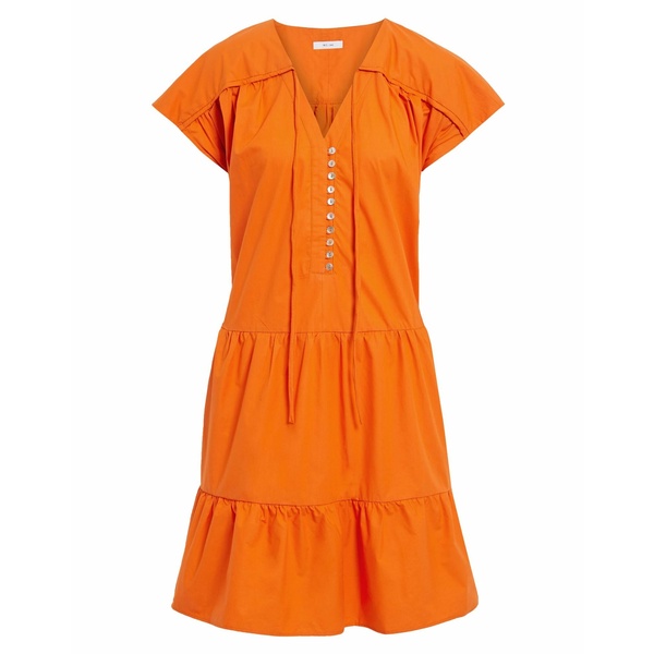 【送料無料】 アイリス&インク レディース ワンピース トップス Mini dresses Orange|asty