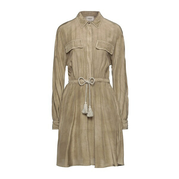 【送料無料】 ドンダップ レディース ワンピース トップス Mini dresses Green