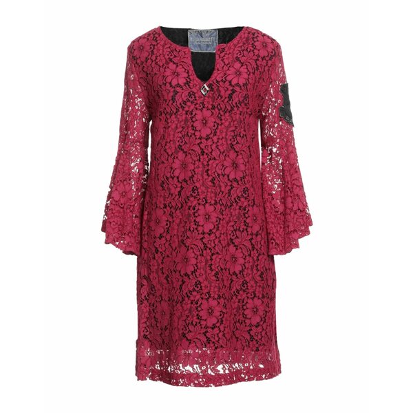 【送料無料】 エリサ カヴァレッティ バイ ダニエラ ダッラヴァッレ レディース ワンピース トップス Mini dresses Red