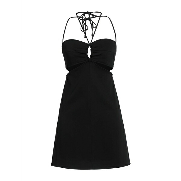 【送料無料】 マージュ レディース ワンピース トップス Mini dresses Black