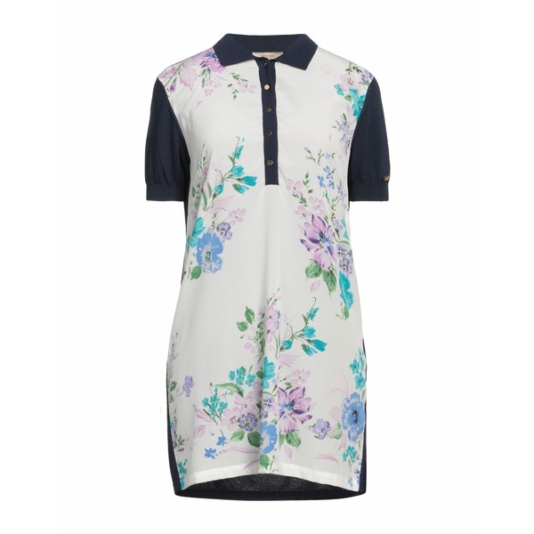 【送料無料】 マラーニ ジーンズ レディース ワンピース トップス Mini dresses White