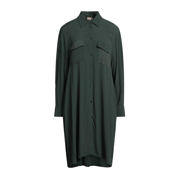 【送料無料】 ハー シャツ ハー ドレス レディース ワンピース トップス Mini dresses Green｜asty