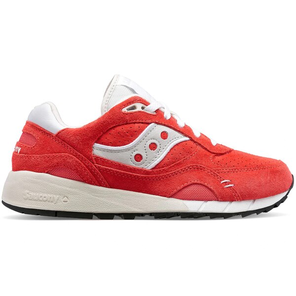 Saucony サッカニー メンズ スニーカー  【Saucony Shadow 6000 Red Grey】  大いさ US_8(26.0糎) Red メンズ靴-スニーカー-靴