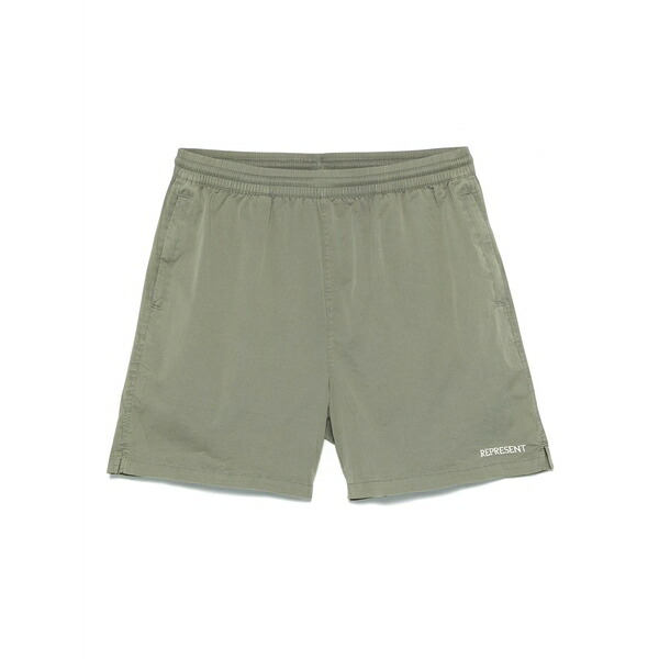 リプレゼント メンズ 心地よいズボン下 ボトムス Serif shorts Green
