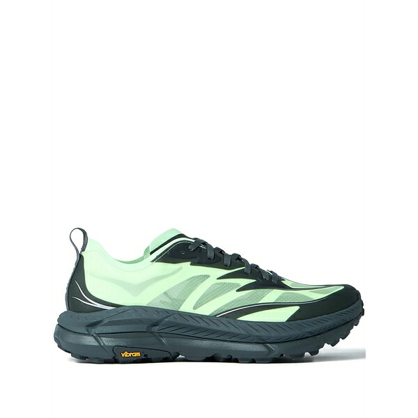 ホカオネオネ メンズ スニーカー シューズ Mafate speed 4 lace-up sneakers Green