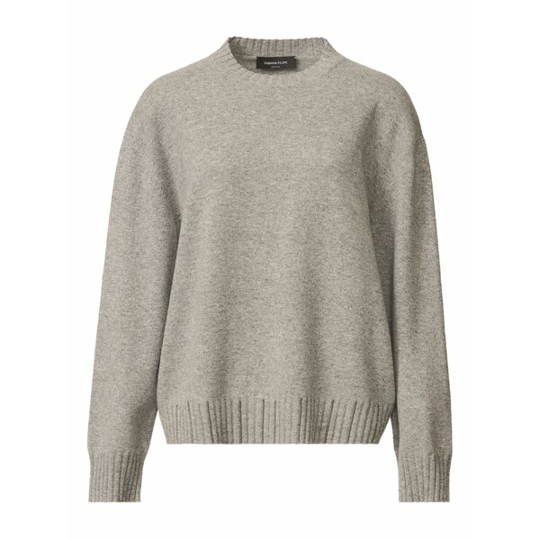 ファビアナ フィリッピ レディース 編み物\u0026スウェーター アウター Ribbed-trim sweater  Grey