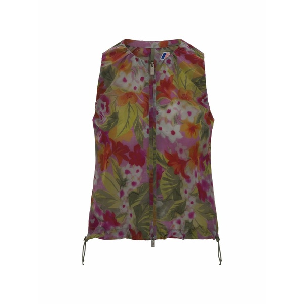 ケイ通い路 レディース プルオーバー トップス Alize floral-print shirt Green