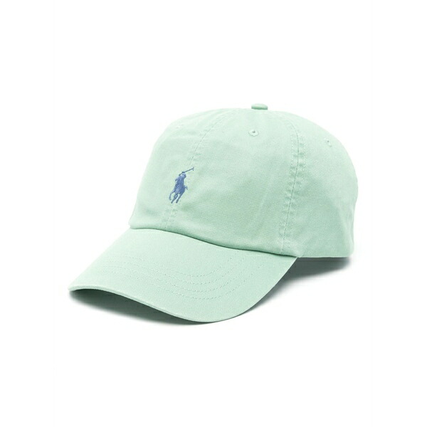 ラルフローレン メンズ 帽子 アクセサリー Polo-pony cotton cap Green｜asty