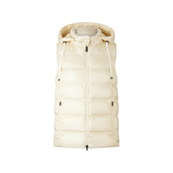 ボグナー レディース 上衣＆上衣 アウター Liddy detachable-hood quilted gilet Neutrals