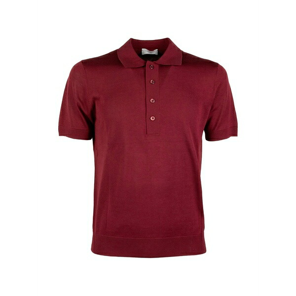 パウロペコラ メンズ スポーツシャツ トップス Short-sleeve polo shirt Red