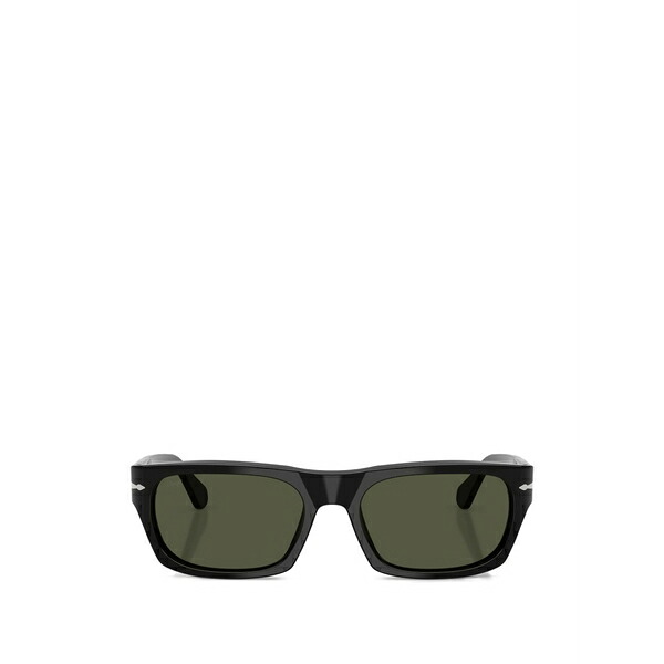 ペルソル メンズ サングラス・アイウェア 佩び物 Rectangle-frame sunglasses Black