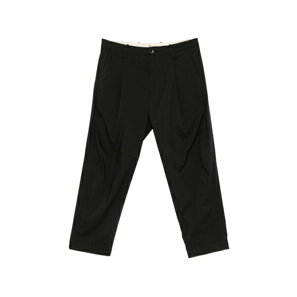 野球クラブ はたご屋 ザ 昼まえ メンズ 心地好いズボン下 ボトムス Giulio trousers Black