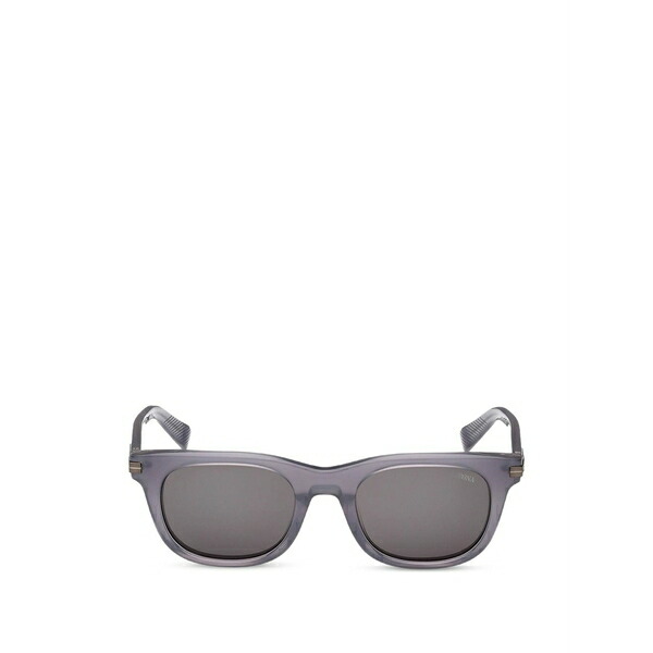 ゼニア メンズ サングラス・アイウェア 佩び物 Geometric sunglasses Grey