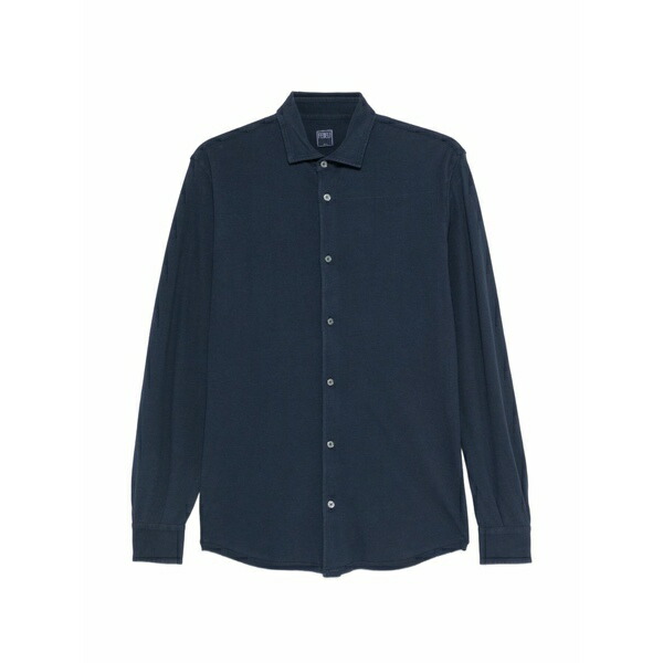 フェデーリ メンズ プルオーバー トップス Buttoned shirt Blue